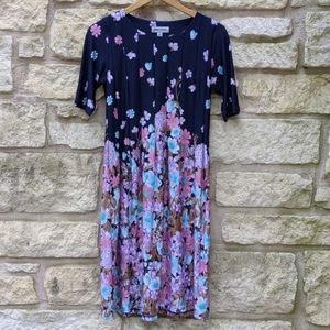 Modest short sleeve dress